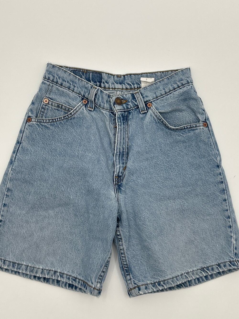 Levi’s 950 Orange Tab Denim Shorts 5 Relaxed Fit Vintage 90s Made in USA